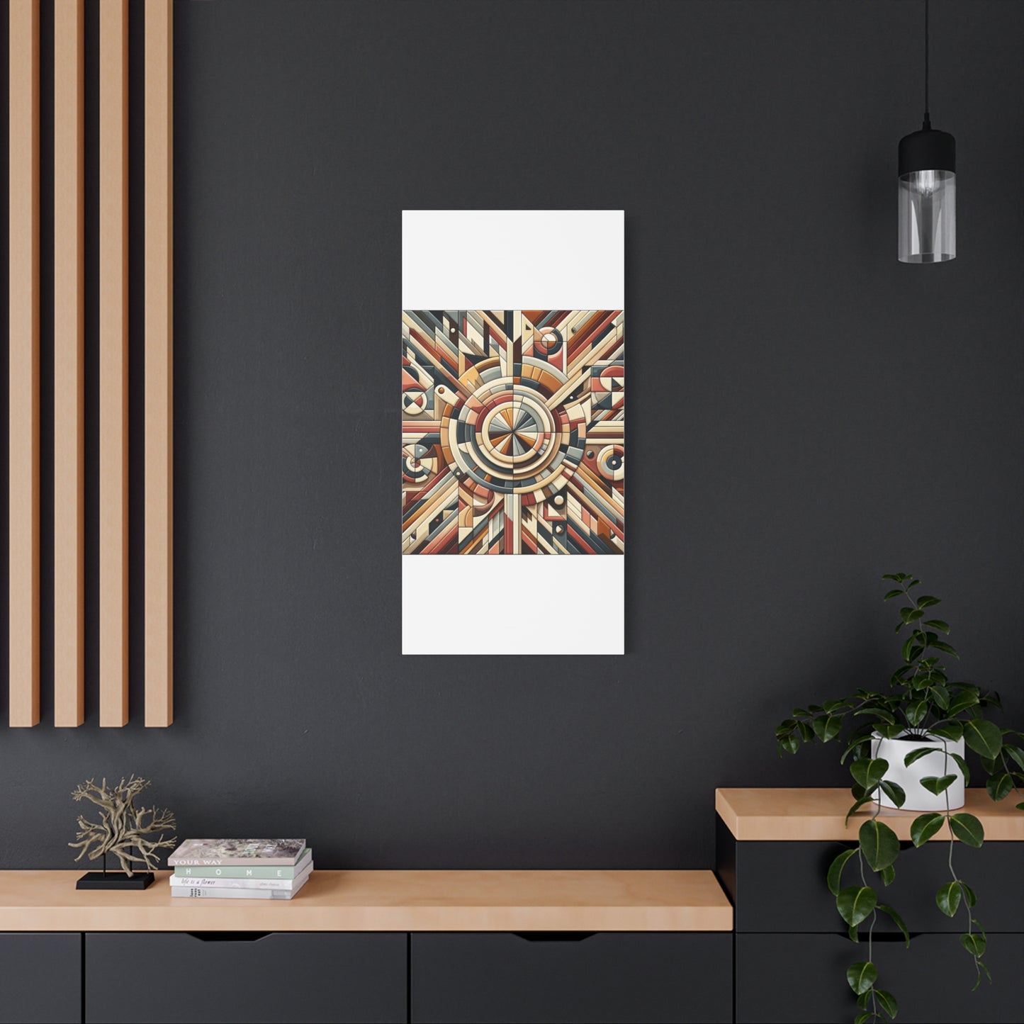 Geometric Abstraction - Matte Canvas, Stretched, 1.25"