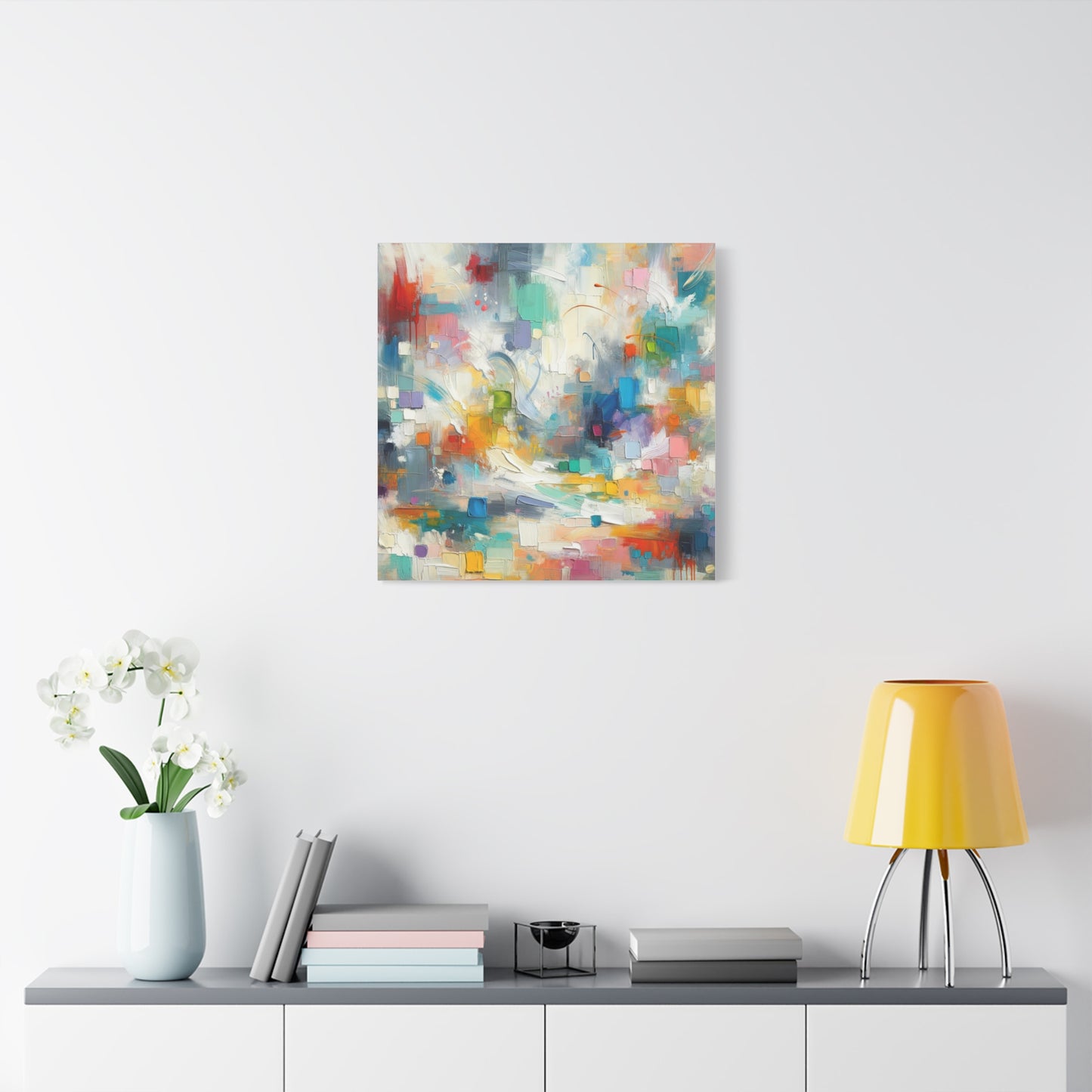 Abstract Color Burst - Matte Canvas, Stretched, 1.25"