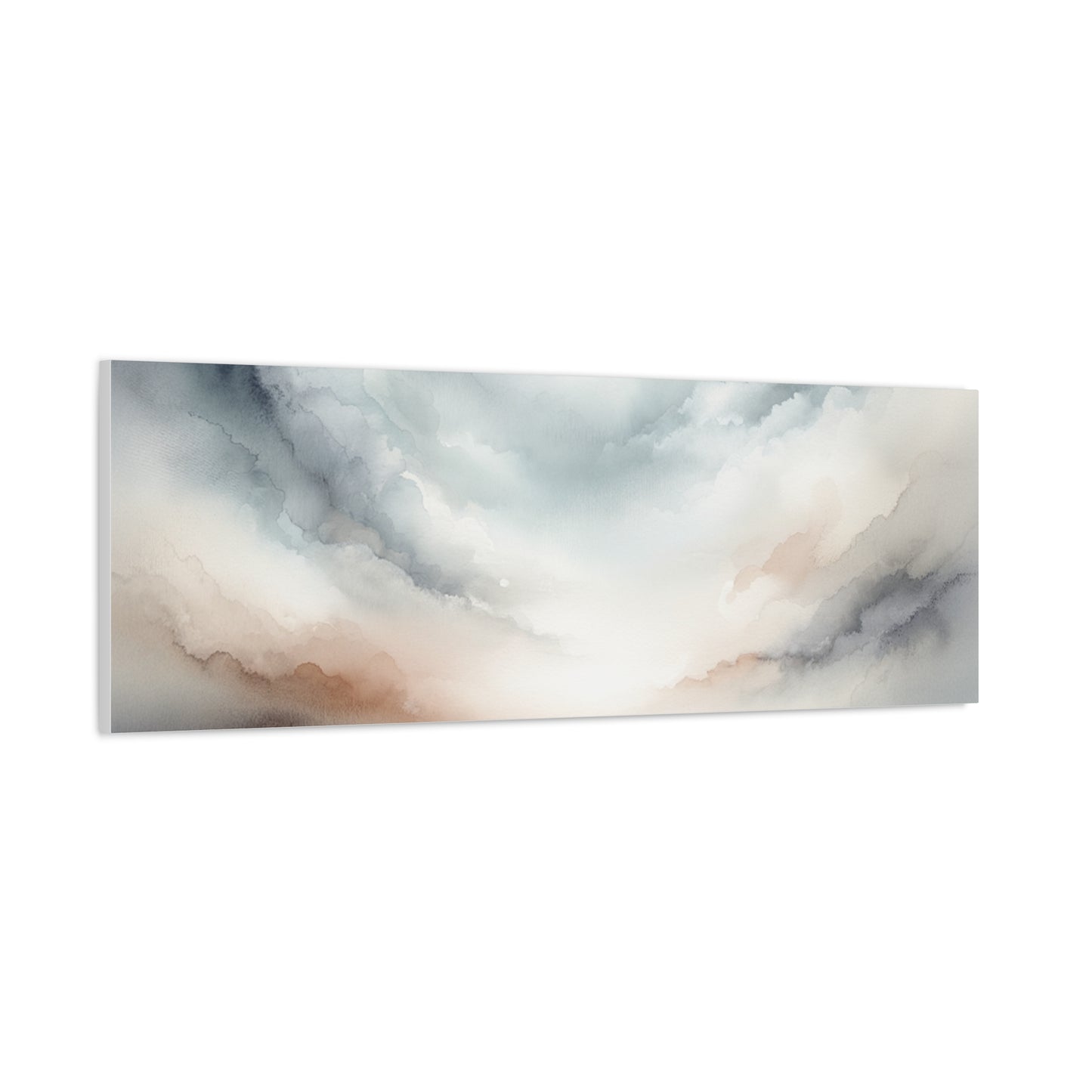 Matte Canvas, Stretched, 1.25" - Serene Watercolor Sky