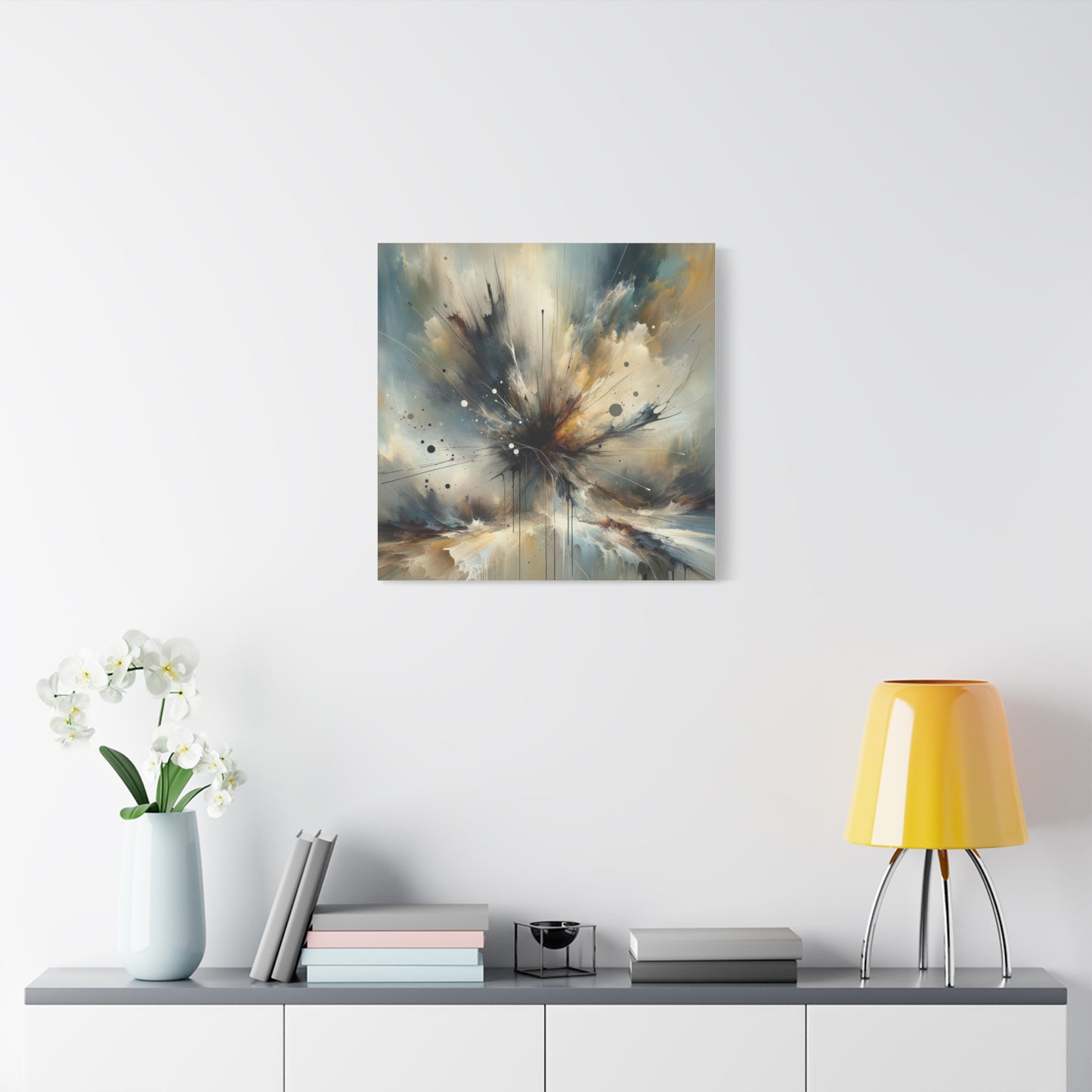 Abstract Explosion - Matte Canvas, Stretched, 1.25"