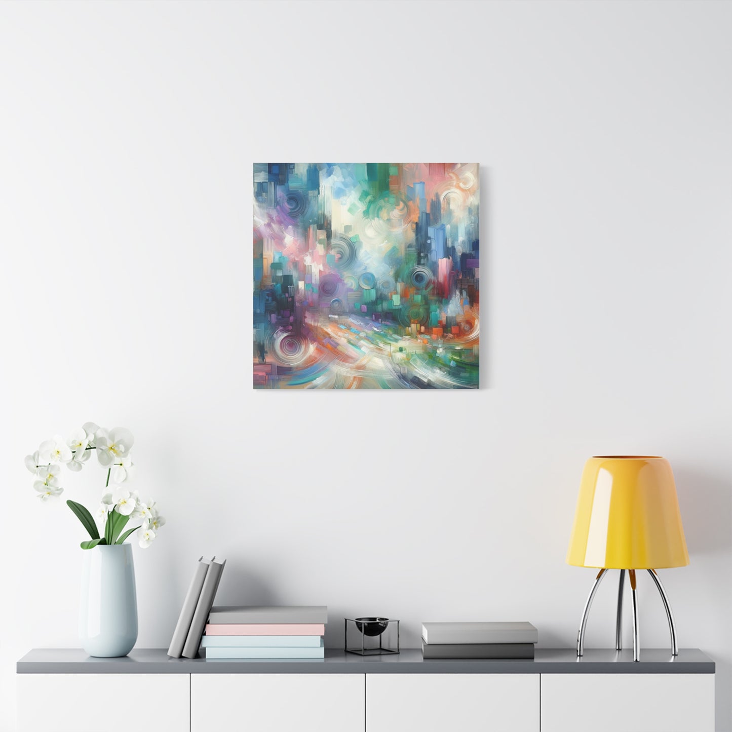 Abstract Color Symphony - Matte Canvas, Stretched, 1.25"