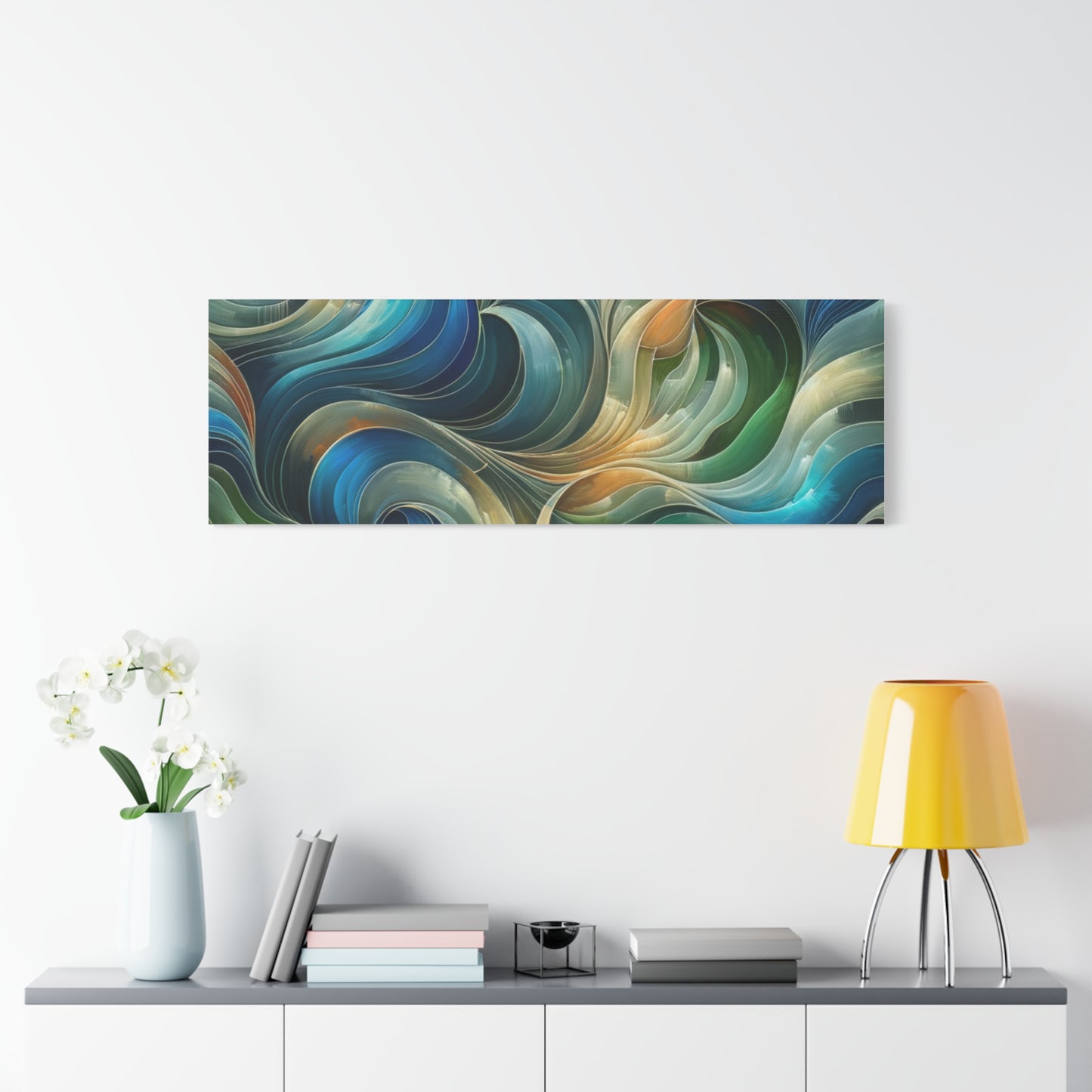 Abstract Swirls - Matte Canvas, Stretched, 1.25"