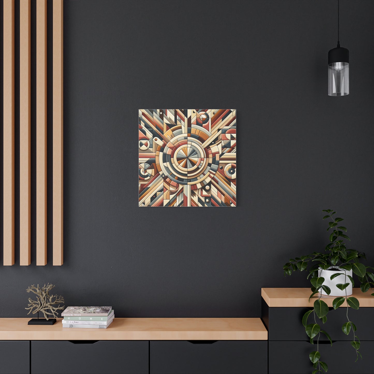 Geometric Abstraction - Matte Canvas, Stretched, 1.25"