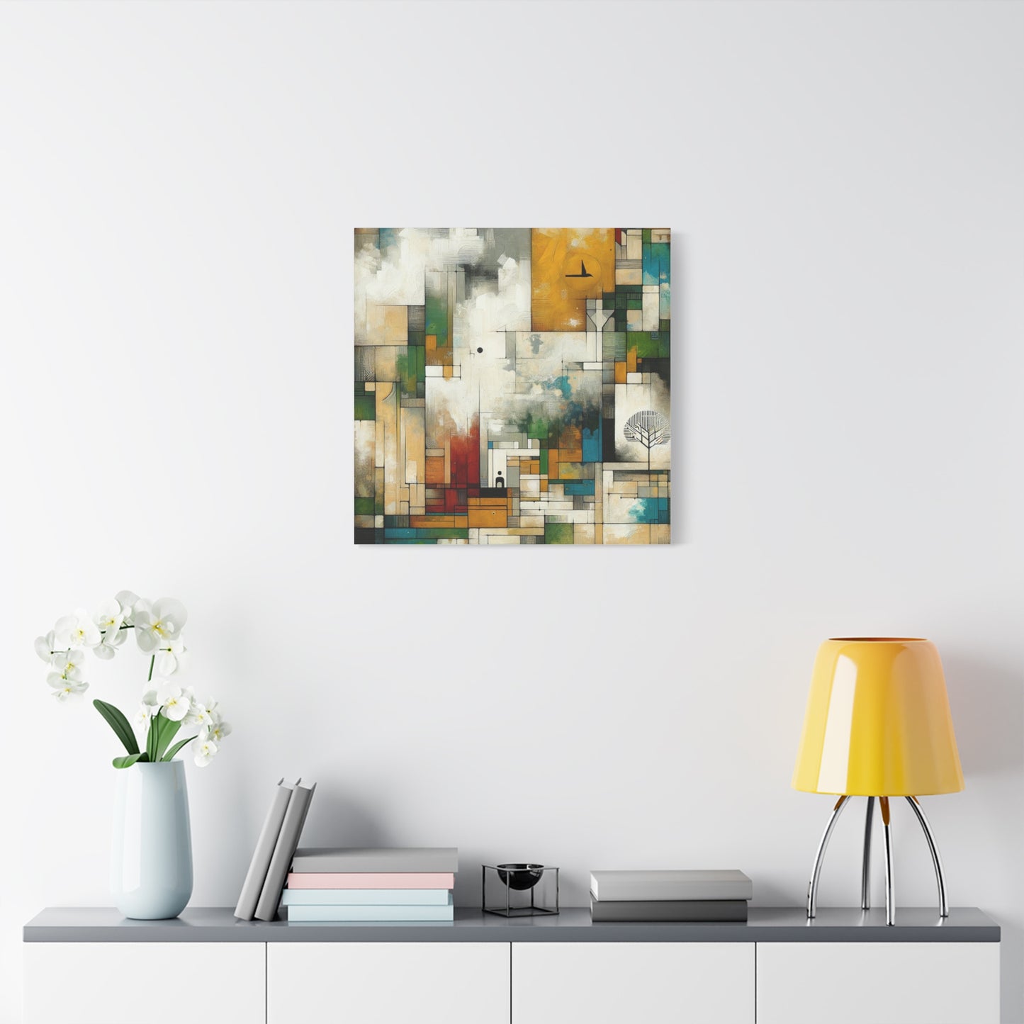 Abstract Geometric Art - Matte Canvas, Stretched, 1.25"