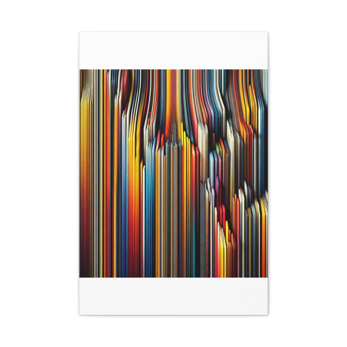 Vibrant Abstract Lines - Matte Canvas, Stretched, 1.25"