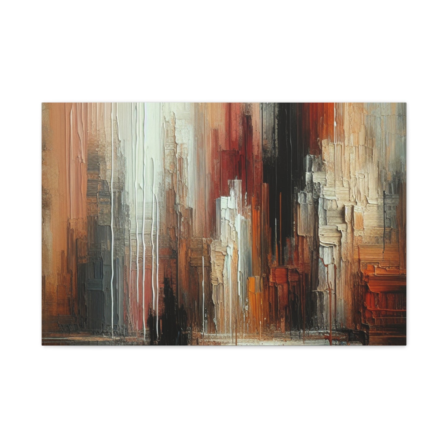 Abstract Urban - Matte Canvas, Stretched, 1.25"