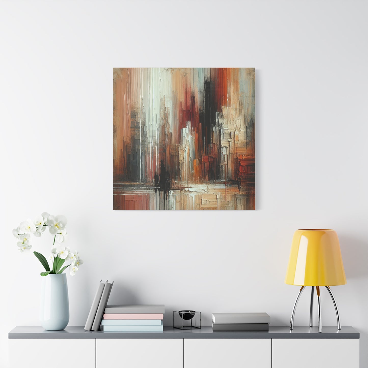 Abstract Urban - Matte Canvas, Stretched, 1.25"