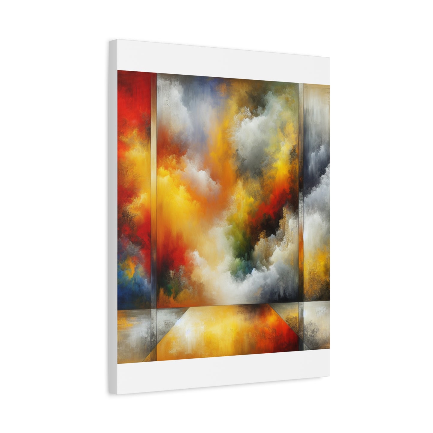 Abstract Colorful Clouds - Matte Canvas, Stretched, 1.25"