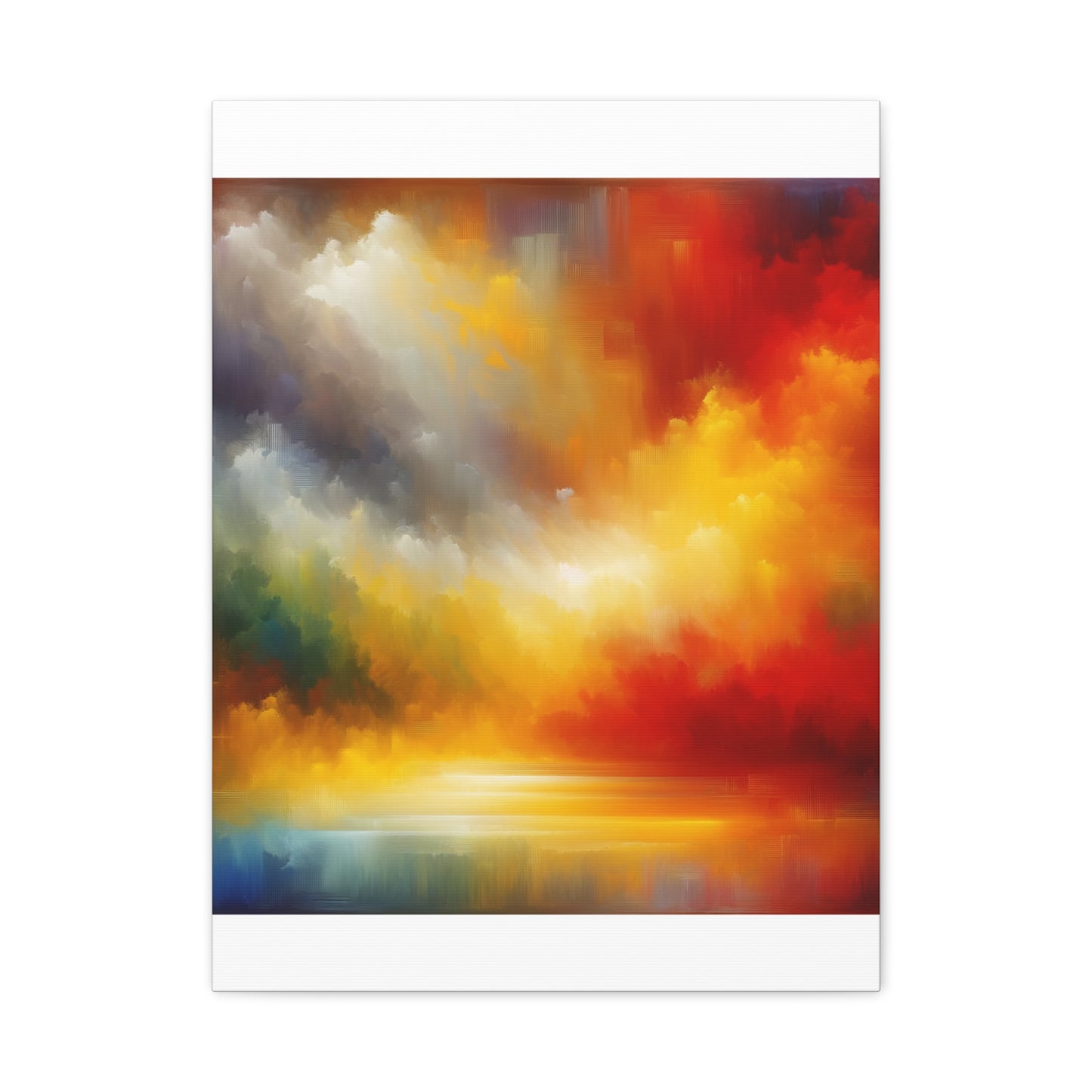 Vibrant Abstract Sky - Matte Canvas, Stretched, 1.25"